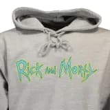Rick and Morty Sweater Spacecruiser Pullover Hoodie Grijs