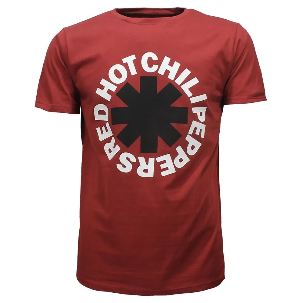 Red Hot Chili Peppers Asterisk T-Shirt Rood