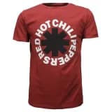 Red Hot Chili Peppers Asterisk T-Shirt Rood