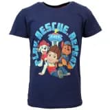 Paw Patrol Play Rescue Repeat Kids T-Shirt Donkerblauw