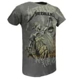 Metallica And Justice For All Neon All Over Print T-Shirt