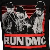 Run DMC Gradient Bars Dip Dye / Mineral Wash T-Shirt