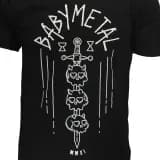Babymetal Skulls Sword MMXI T-Shirt
