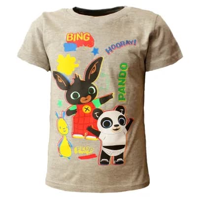 Bing Pando Kids T-Shirt Grijs