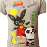 Bing Pando Kids T-Shirt Grijs