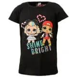 L.O.L. Shine Bright Kids T-Shirt Zwart