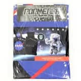 NASA Dekbedovertrek Eenpersoons 140 x 200 cm Glow In The Dark