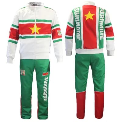 Suriname Vlag Trainingspak Tracksuit Chill Outfit