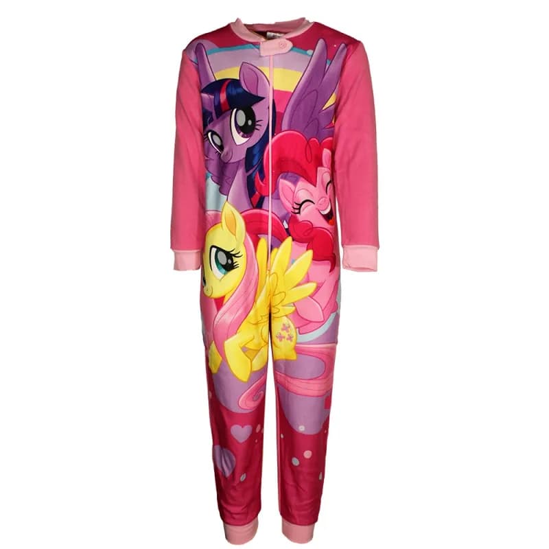 My Little Pony Kids Fleece Onesie Pyjama Lichtroze