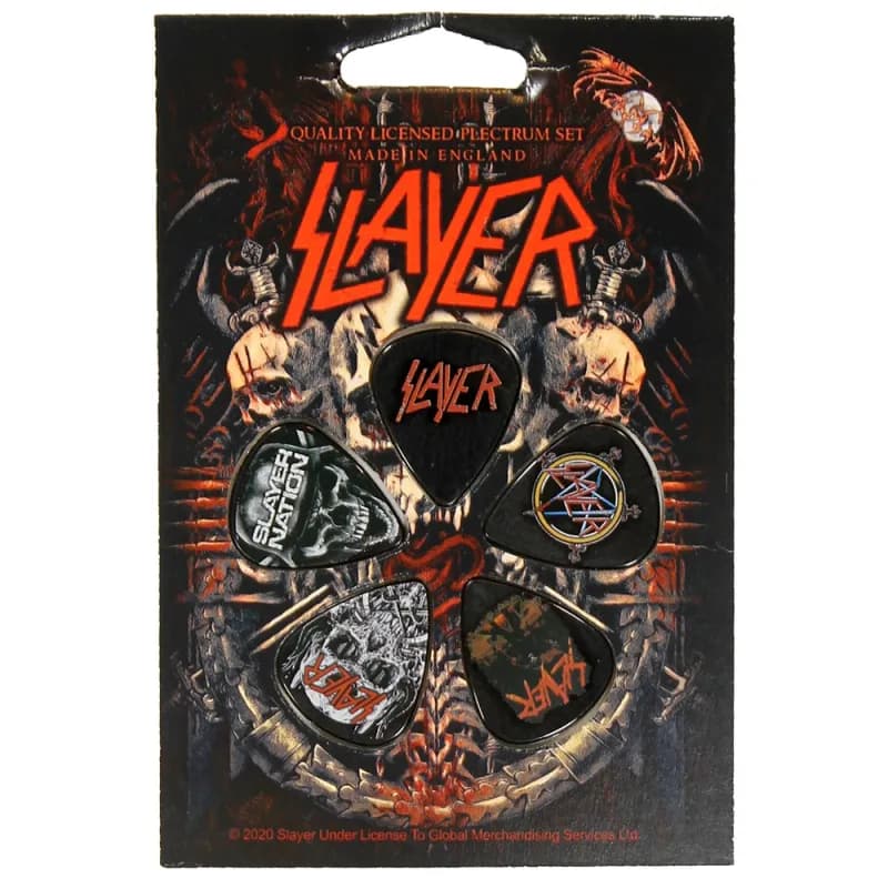 Slayer Gitaar Plectrum Pakket Demonic Style