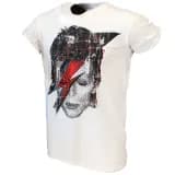 David Bowie Halftone Flash Face T-Shirt