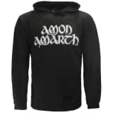 Amon Amarth Grey Skull Hoodie Trui