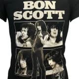 Bon Scott Photo Collage T-Shirt