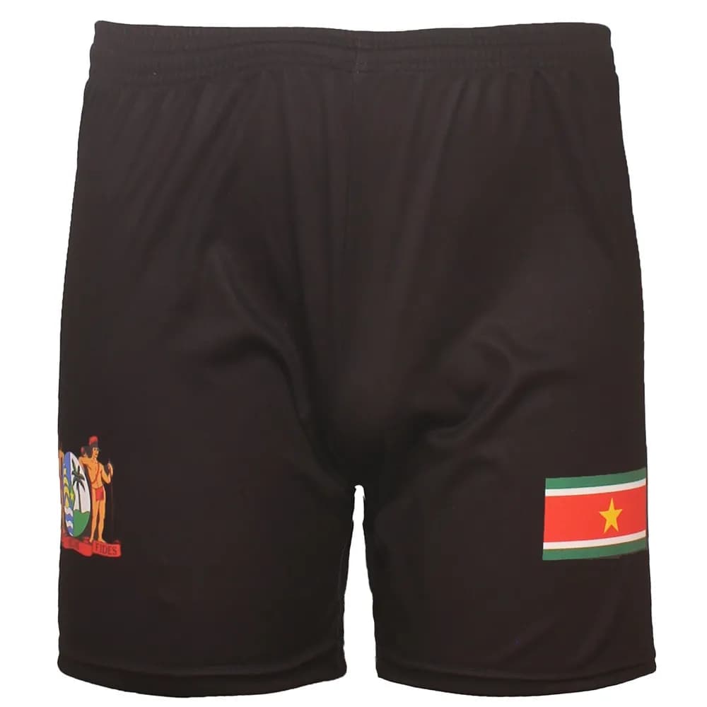 Suriname Sport Broekje Football Shorts Zwart