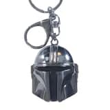 Star Wars The Mandalorian 3D Helmet Metalen Sleutelhanger