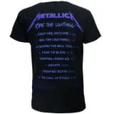 Metallica Ride The Lightning Tracklist T-Shirt