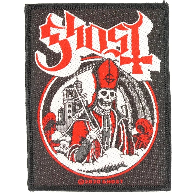 Ghost Secular Haze Logo Standard Woven Patch Embleem