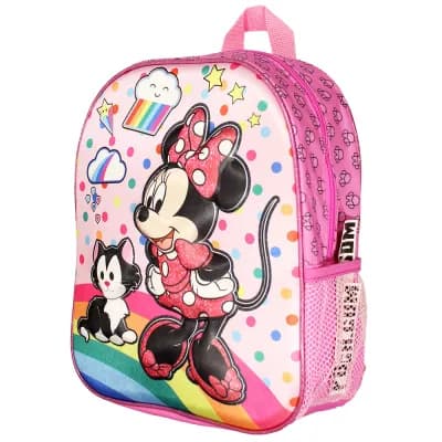 Minnie Mouse en Figaro Rainbow Cloud 3D Kids Kleine Rugtas