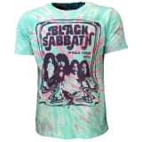 Black Sabbath World Tour 1978 Dip Dye T-Shirt