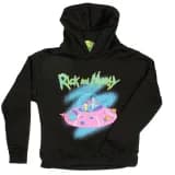 Rick and Morty Spaceship Dames Hoodie Trui