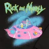 Rick and Morty Spaceship Dames Hoodie Trui
