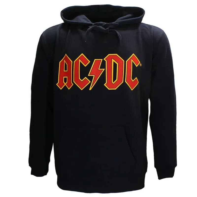 AC/DC Massive Logo Navy Blue Hoodie Sweater Trui