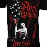 Avril Lavigne Love Sux Balloons T-Shirt