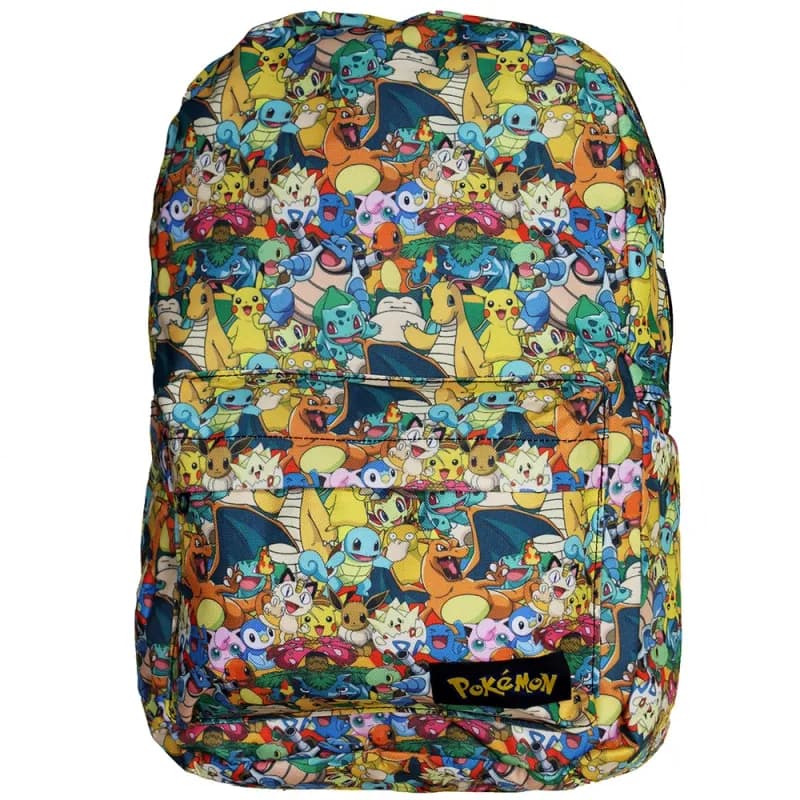 Pokémon Characters All over Print Grote Rugtas
