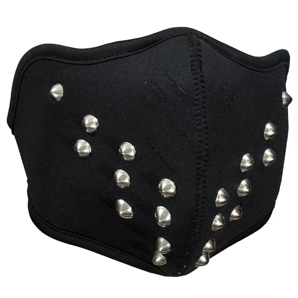 Mondkap Skimasker Facemask met Metalen Studs