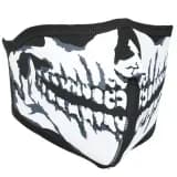Biker Mondkap Facemask Skimasker Skull Print met Filter