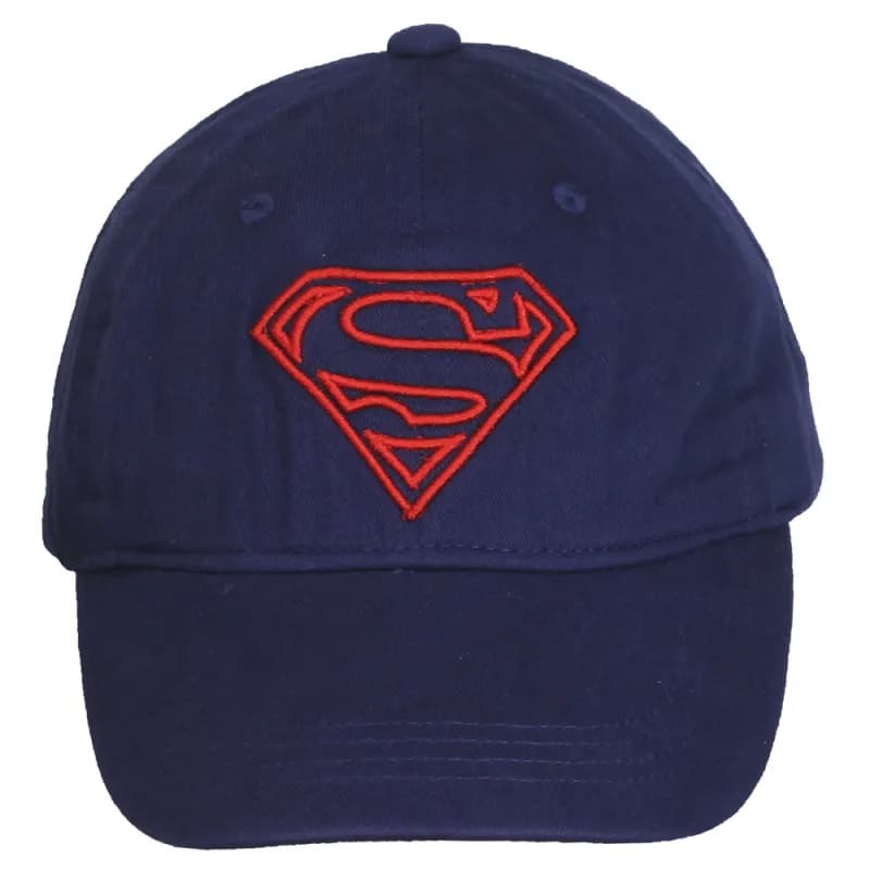 Superman Logo Baseball Cap Pet Donkerblauw