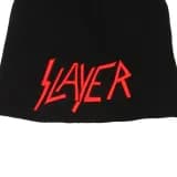 Slayer Geborduurd Logo Beanie Muts Zwart