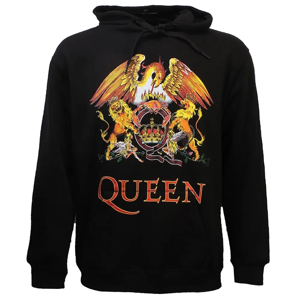 Queen Classic Crest Logo Hoodie Sweater Trui