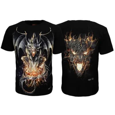 Lucifers's Dragon From Hell T-Shirt