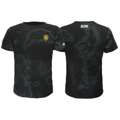 World of Warcraft WoW Azeroth Map T-Shirt