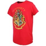 Harry Potter Hogwarts Embleem Kinder T-Shirt Rood