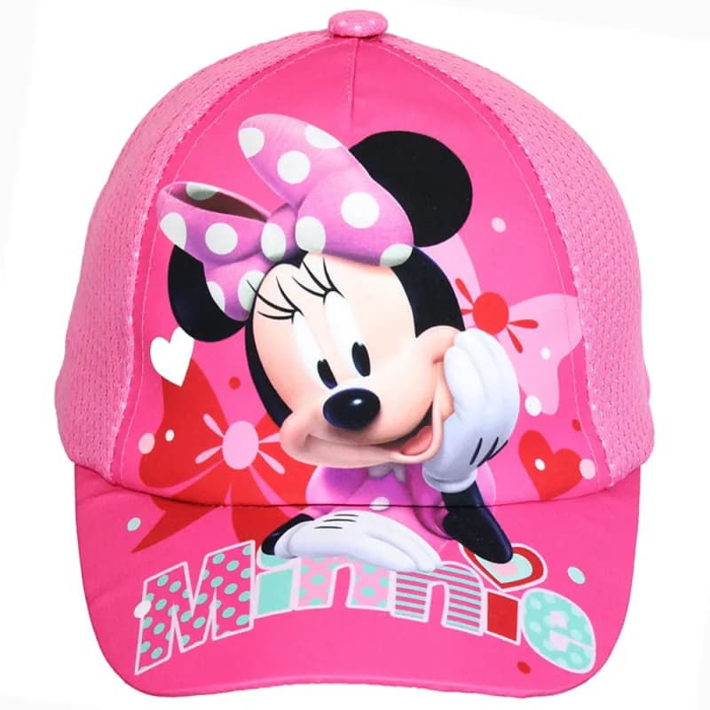 Disney Minnie Mouse Kids Cap Pet Lichtroze