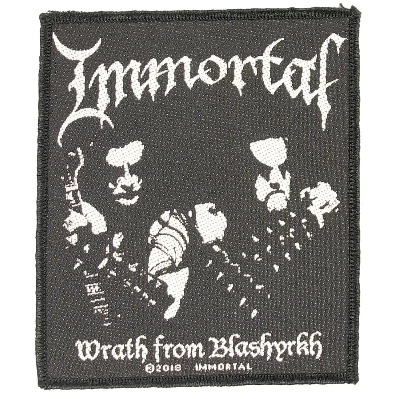 Immortal Patch Wrath of Blashyrkh Logo Standard Woven Patch Embleem