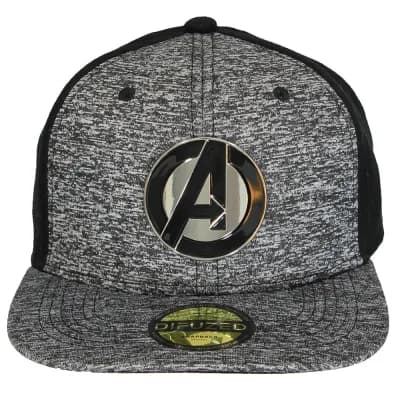 Marvel Comics The Avengers Metalen Logo Snapback Cap