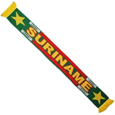 Suriname Vlag Gebreide Winter Sjaal