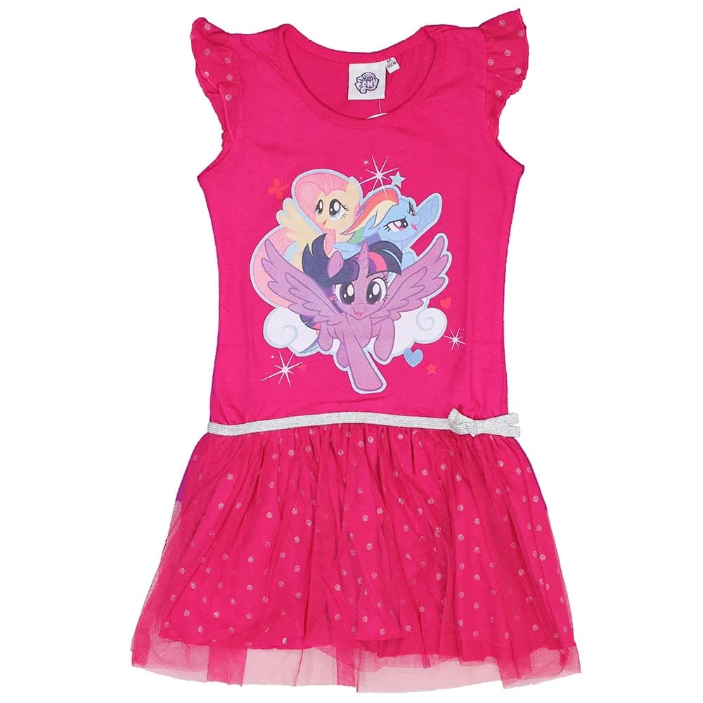 My Little Pony Kinder Jurkje met Tule Donkerroze