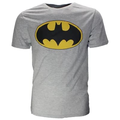 Batman Classic Logo T-Shirt Grijs