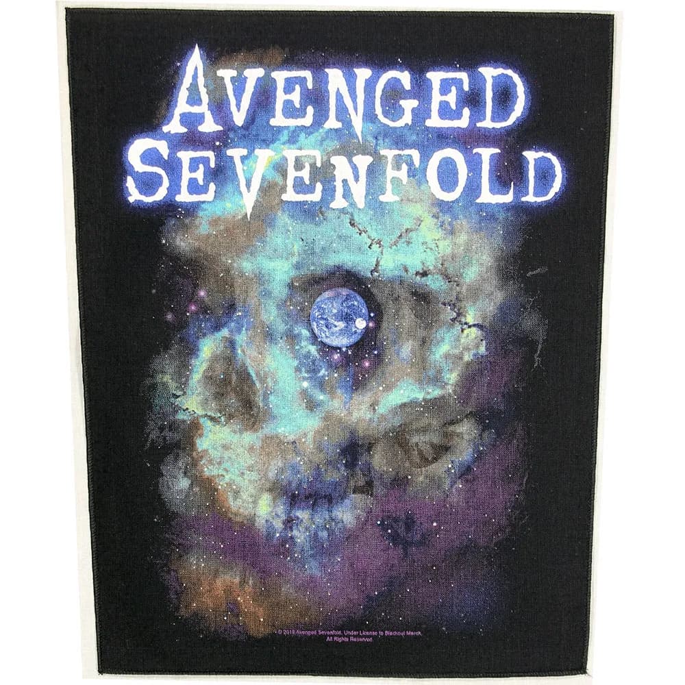 Avenged Sevenfold Nebula Motief Grote Rugpatch