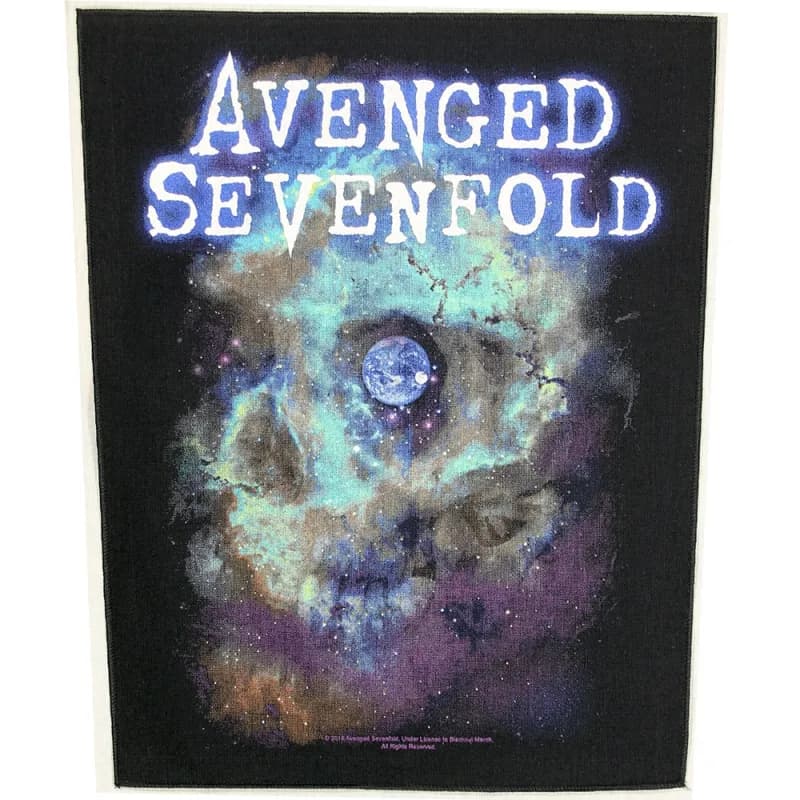 Avenged Sevenfold Nebula Motief Grote Rugpatch