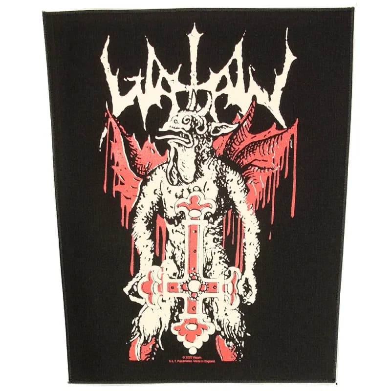 Watain Inverted Cross Motief Grote Rugpatch