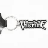 Bullet For My Valentine Metalen Logo Sleutelhanger