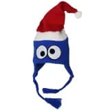 Sesamstraat Cookie Monster Kerstmuts Blauw