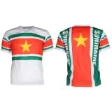 Suriname Vlag Voetbal Sport T-Shirt