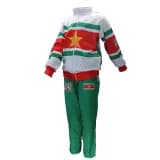 Suriname Vlag Voetbal Sport Trainingspak Vest + Broek