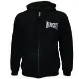 Hardcore Geborduurd Logo Hoodie Vest met Rits